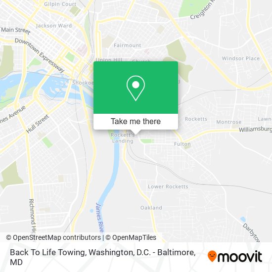 Mapa de Back To Life Towing