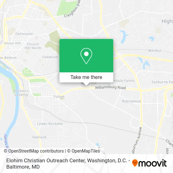 Elohim Christian Outreach Center map