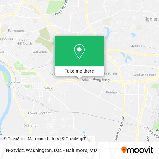 N-Stylez map
