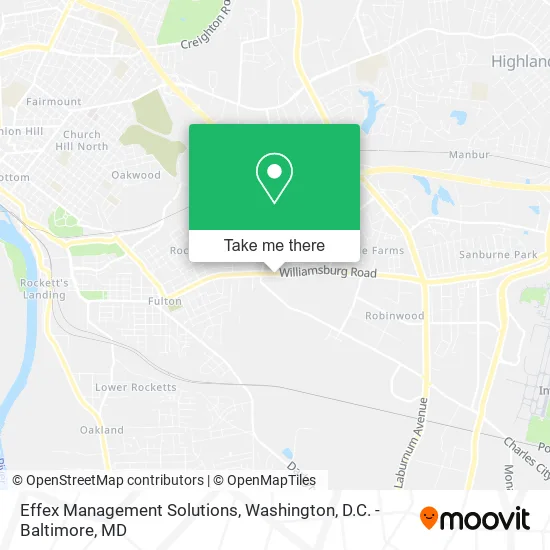Effex Management Solutions map