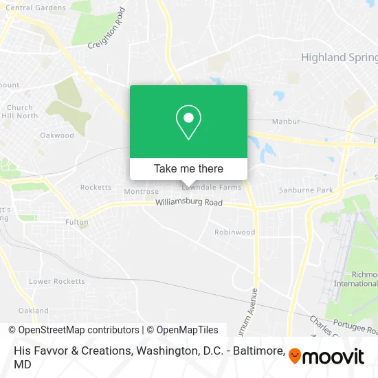 His Favvor & Creations map