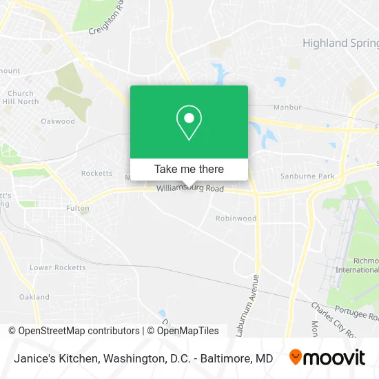 Janice's Kitchen map