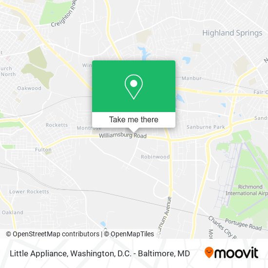 Little Appliance map