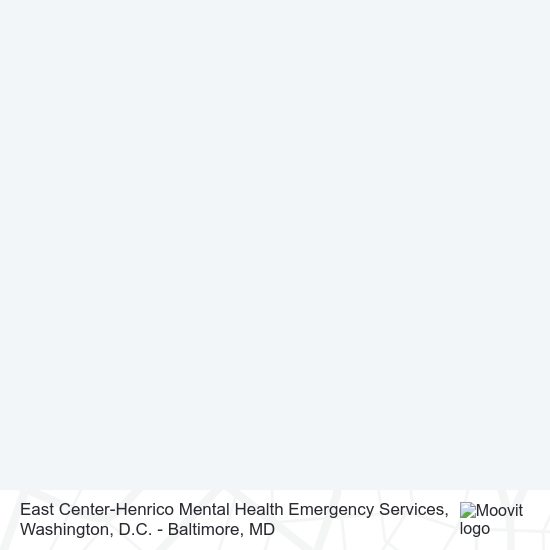 East Center-Henrico Mental Health Emergency Services map