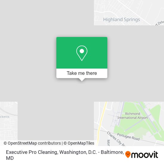 Mapa de Executive Pro Cleaning