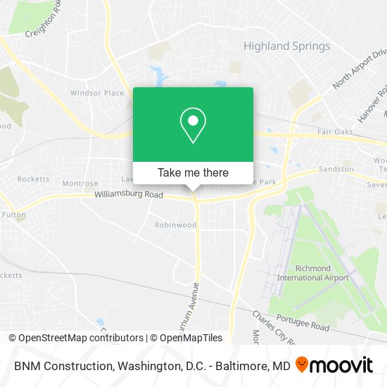 BNM Construction map