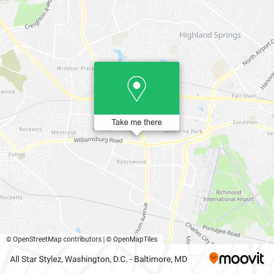 All Star Stylez map