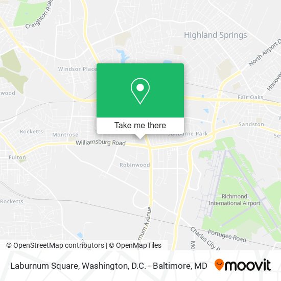 Laburnum Square map