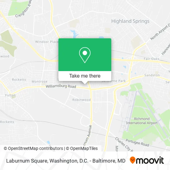 Laburnum Square map