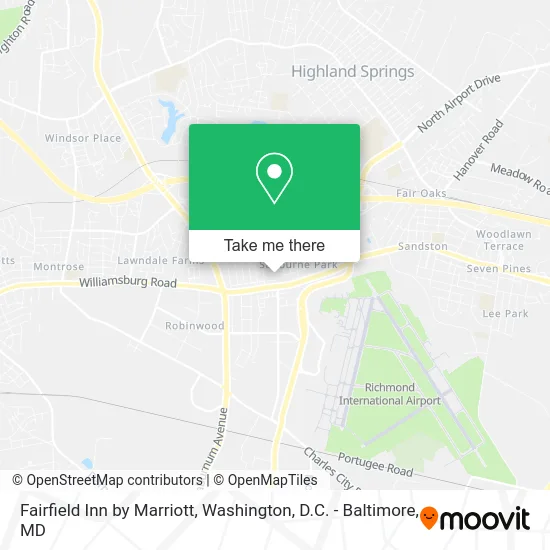 Fairfield Inn by Marriott map
