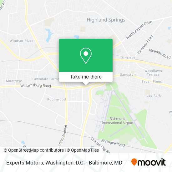 Mapa de Experts Motors