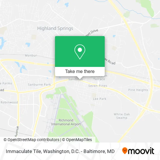 Immaculate Tile map