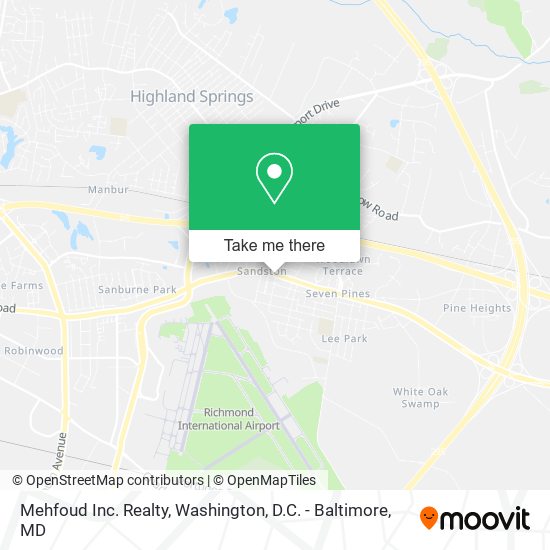 Mapa de Mehfoud Inc. Realty