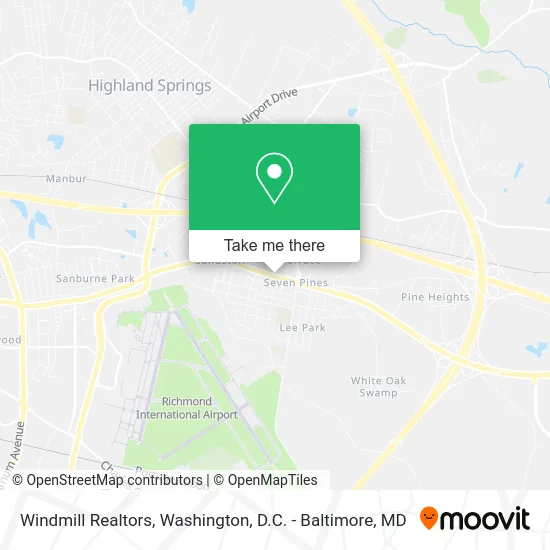 Windmill Realtors map