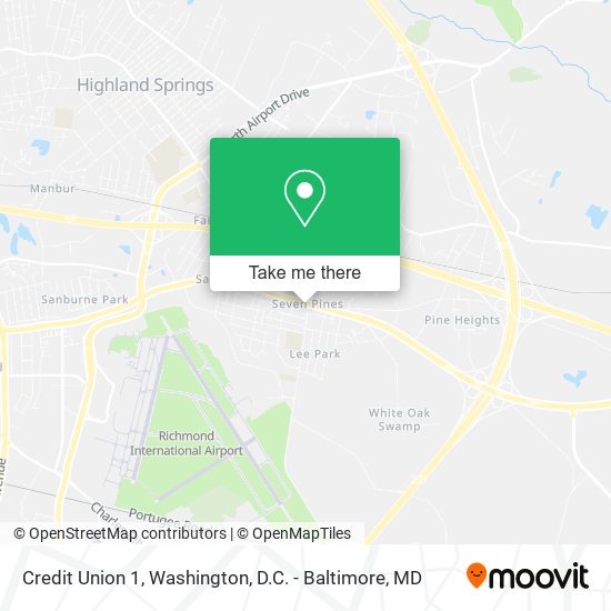 Credit Union 1 map
