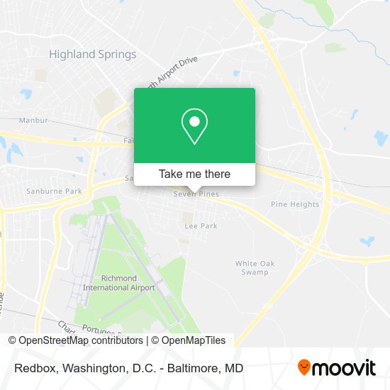 Redbox map