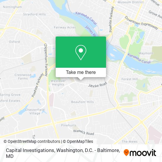 Capital Investigations map
