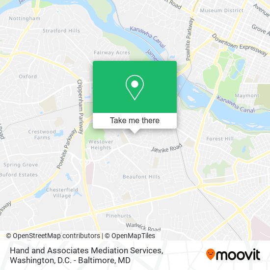 Mapa de Hand and Associates Mediation Services