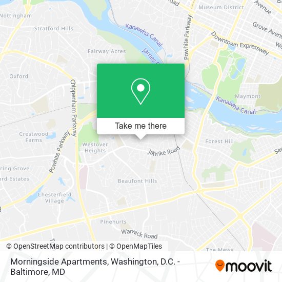 Morningside Apartments map