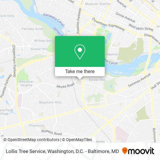 Lollis Tree Service map