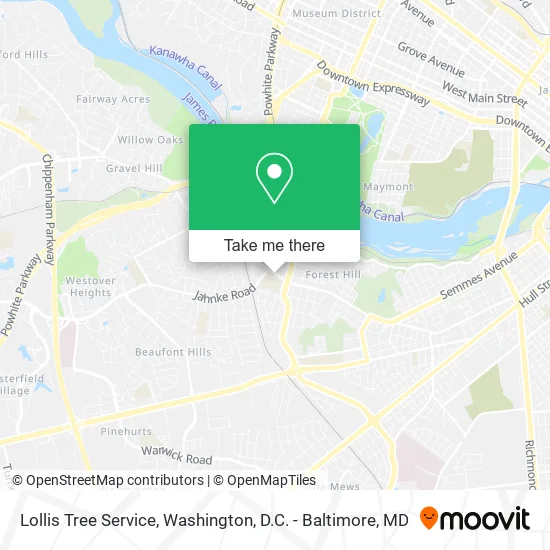 Lollis Tree Service map
