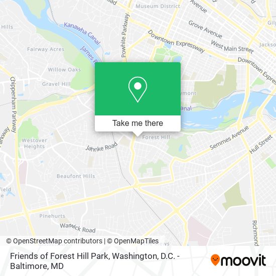 Mapa de Friends of Forest Hill Park