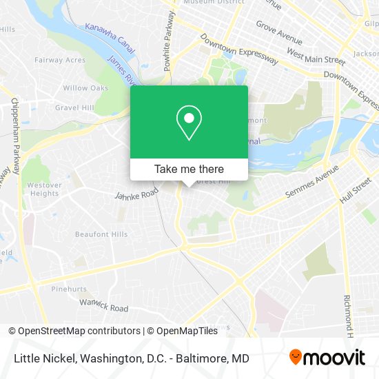 Little Nickel map
