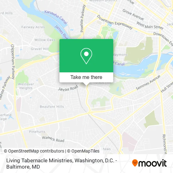 Living Tabernacle Ministries map