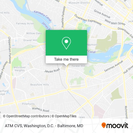 Mapa de ATM CVS