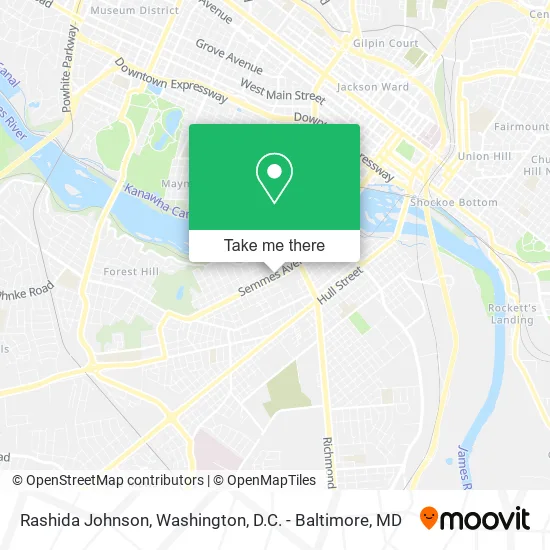 Rashida Johnson map