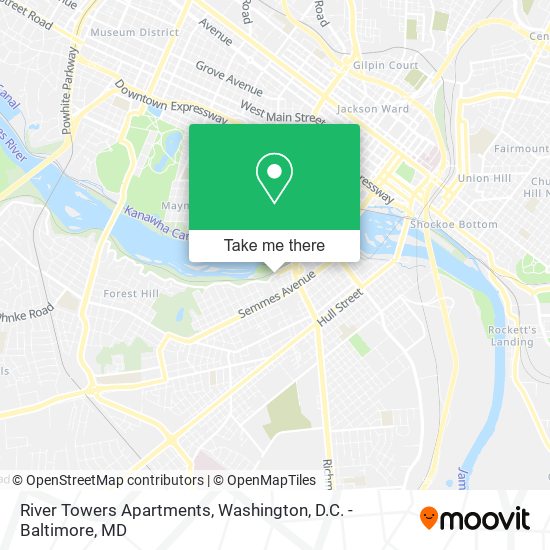 Mapa de River Towers Apartments