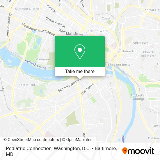 Pediatric Connection map