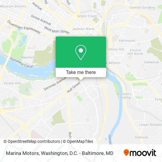 Marina Motors map