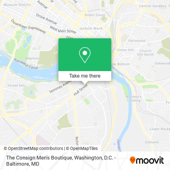 Mapa de The Consign Men's Boutique