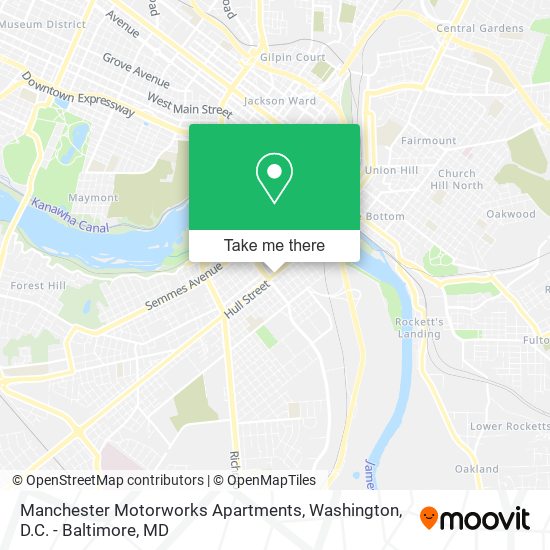 Manchester Motorworks Apartments map