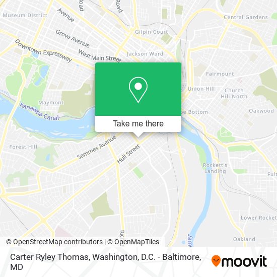 Carter Ryley Thomas map