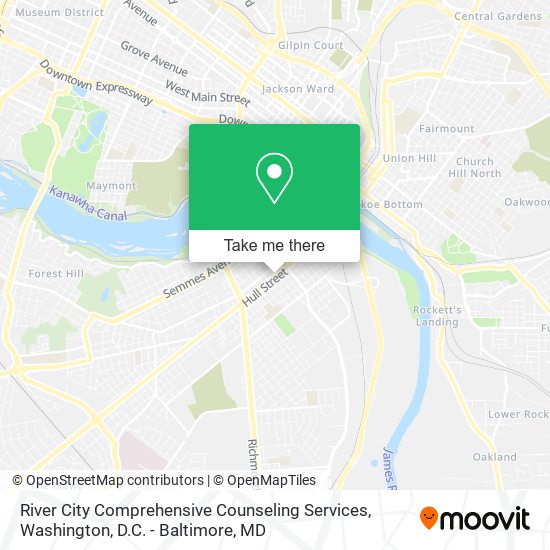 River City Comprehensive Counseling Services map