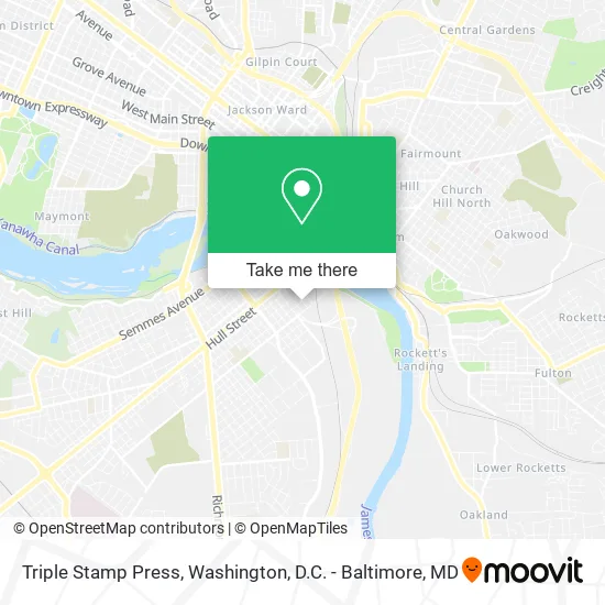 Triple Stamp Press map