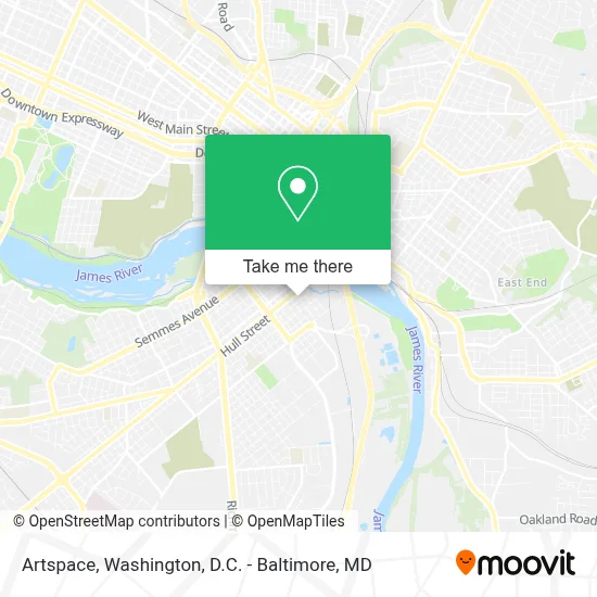 Artspace map