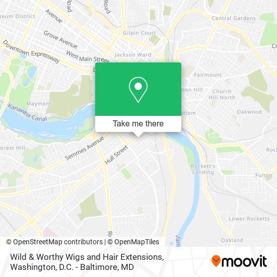 Mapa de Wild & Worthy Wigs and Hair Extensions