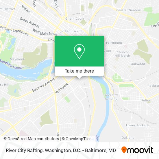 Mapa de River City Rafting