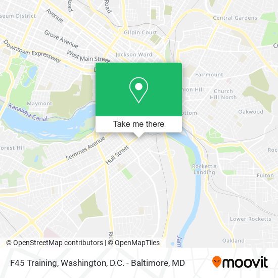 F45 Training map