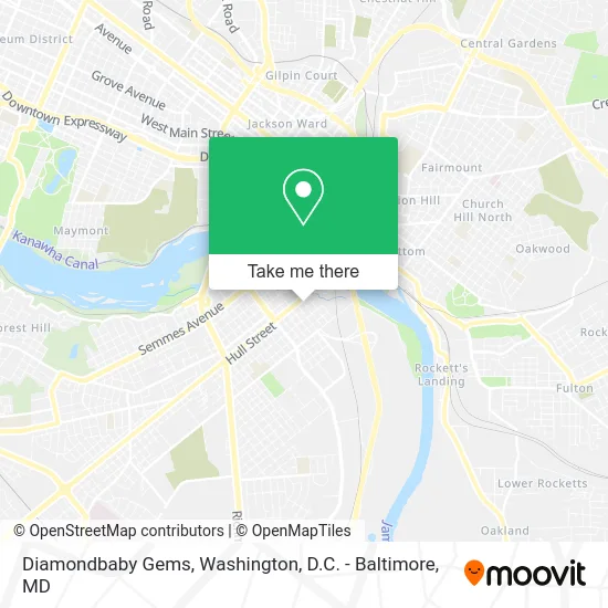 Diamondbaby Gems map