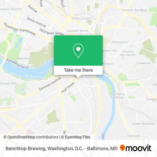 Benchtop Brewing map