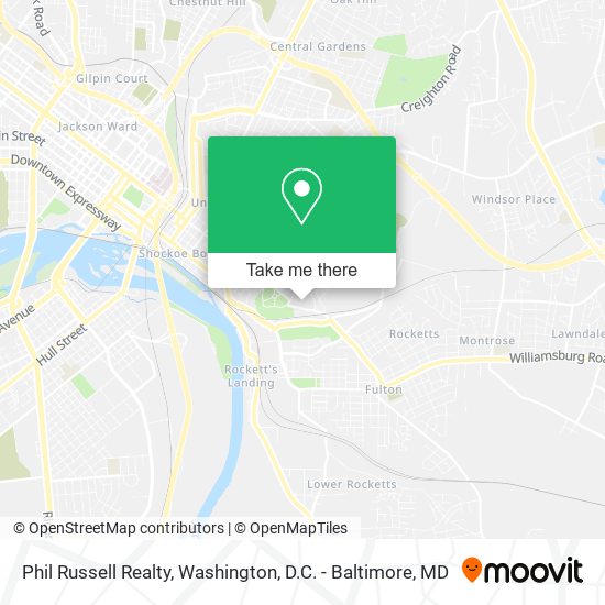 Mapa de Phil Russell Realty