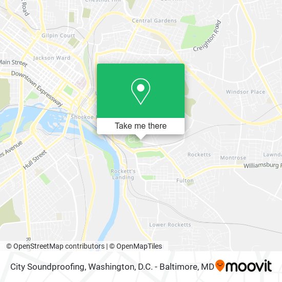City Soundproofing map
