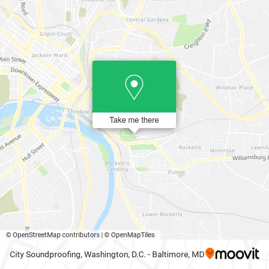City Soundproofing map