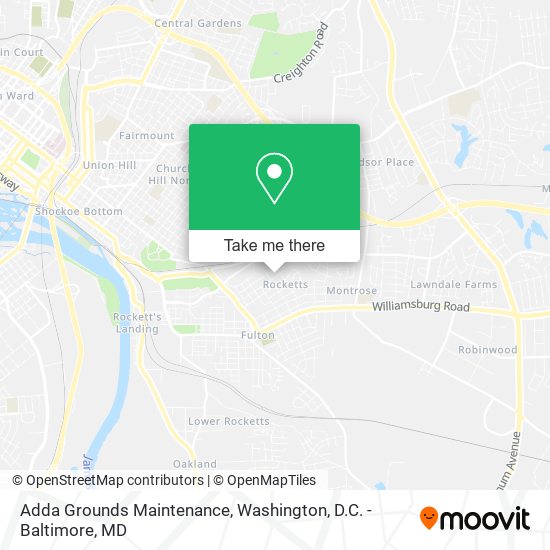 Adda Grounds Maintenance map
