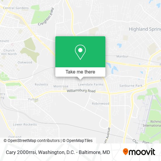 Cary 2000rrsi map