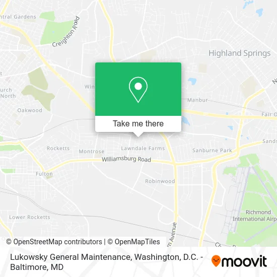 Lukowsky General Maintenance map